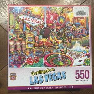 Las Vegas Jigsaw Puzzle - 550 Pieces
